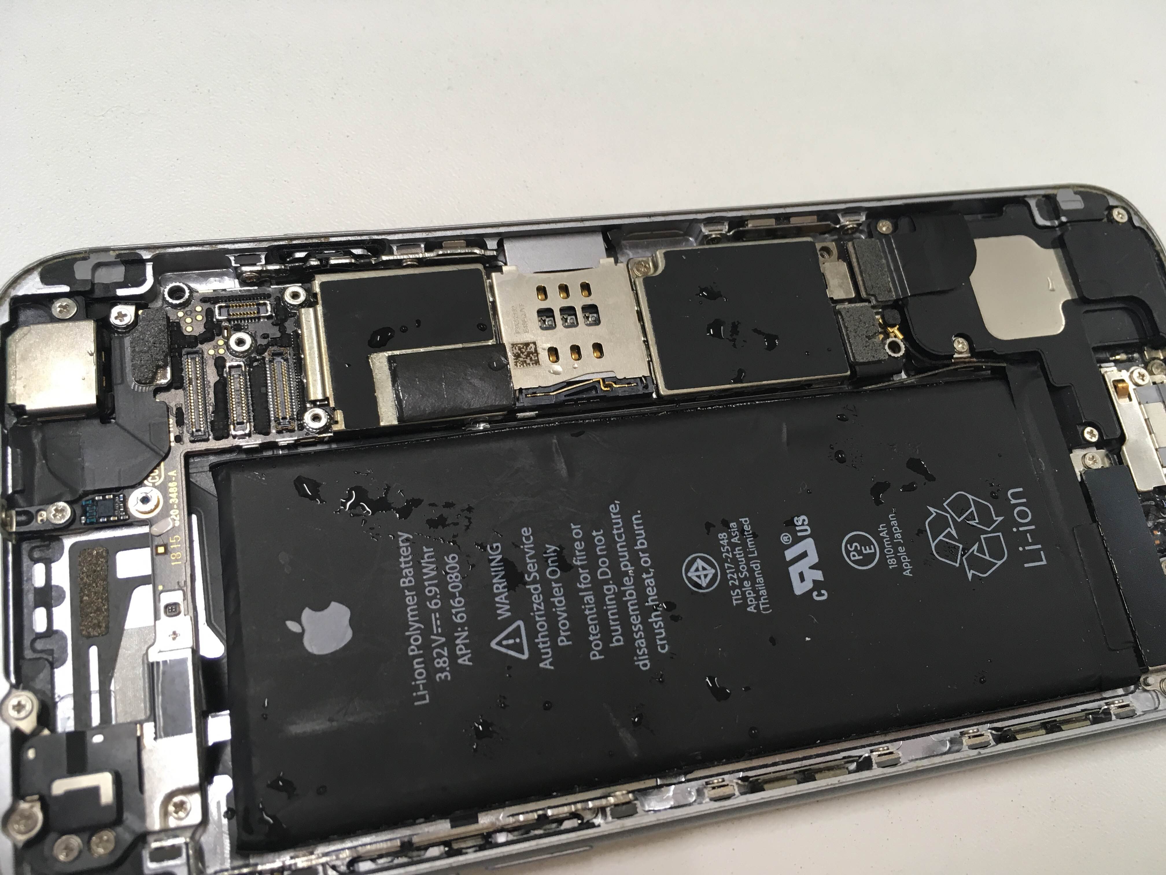 iPhone水没修理