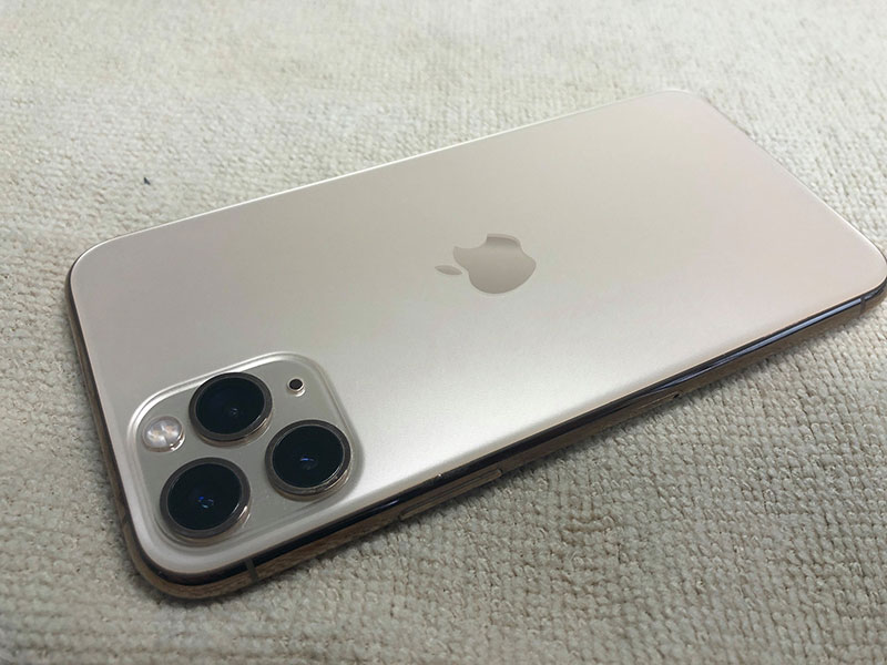 画面割れを防ぐガラスコーティング を施工したiPhone11Pro Max