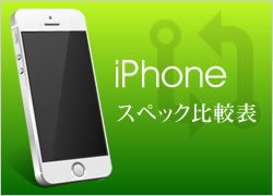 iPhoneスペック比較表