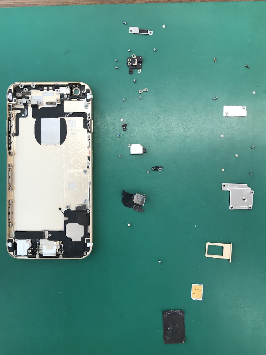 iPhone6s水没修理