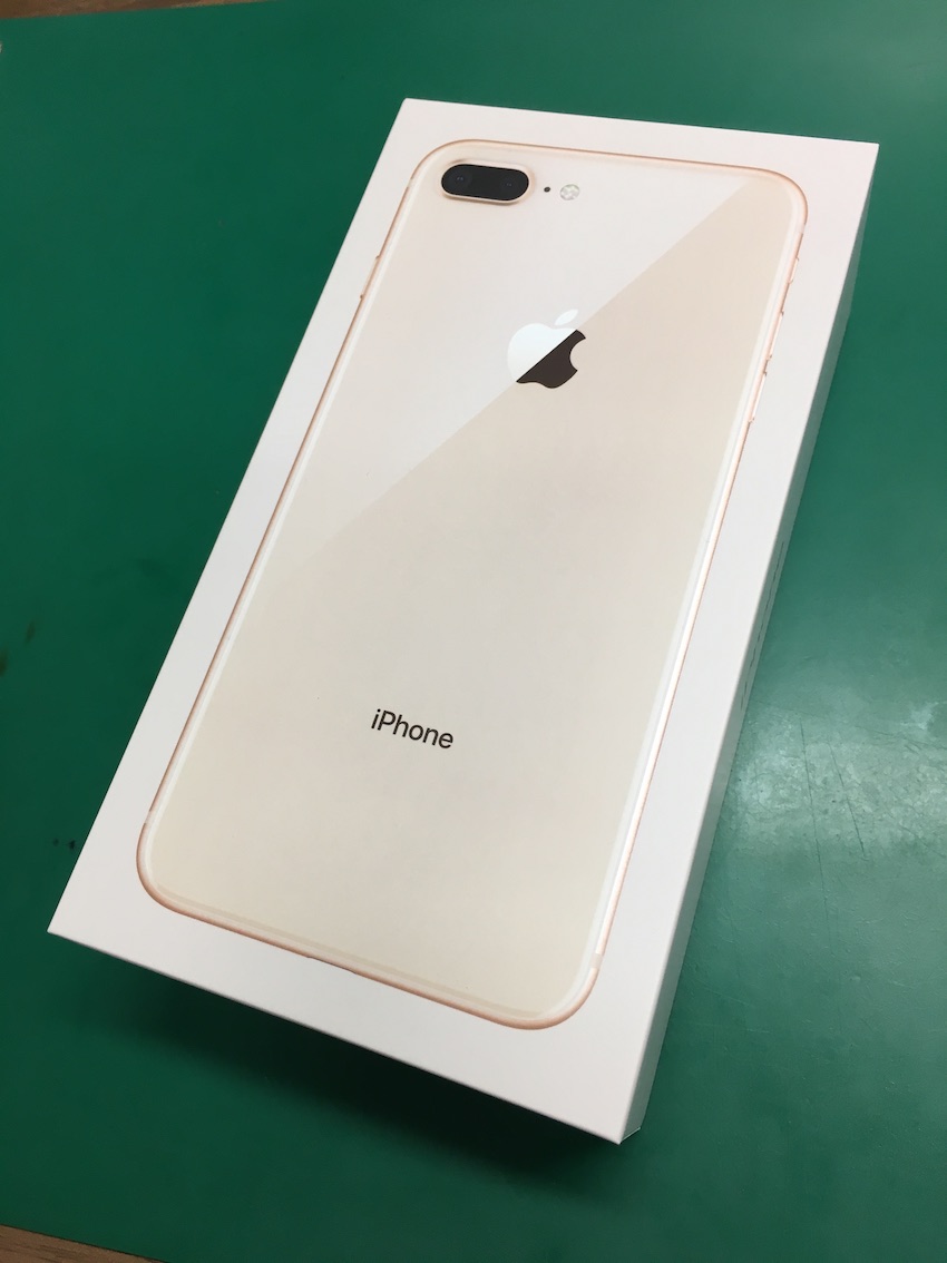 2018年1月13日　iPhoneXに代わり、iPhone８の売り上げが伸びて来ているようです