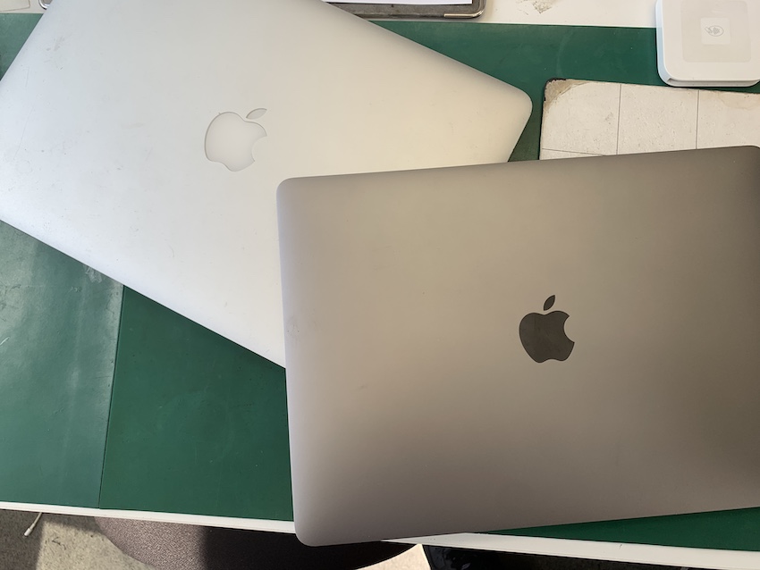 壊れたMacBookの買取で目黒区よりご来店！