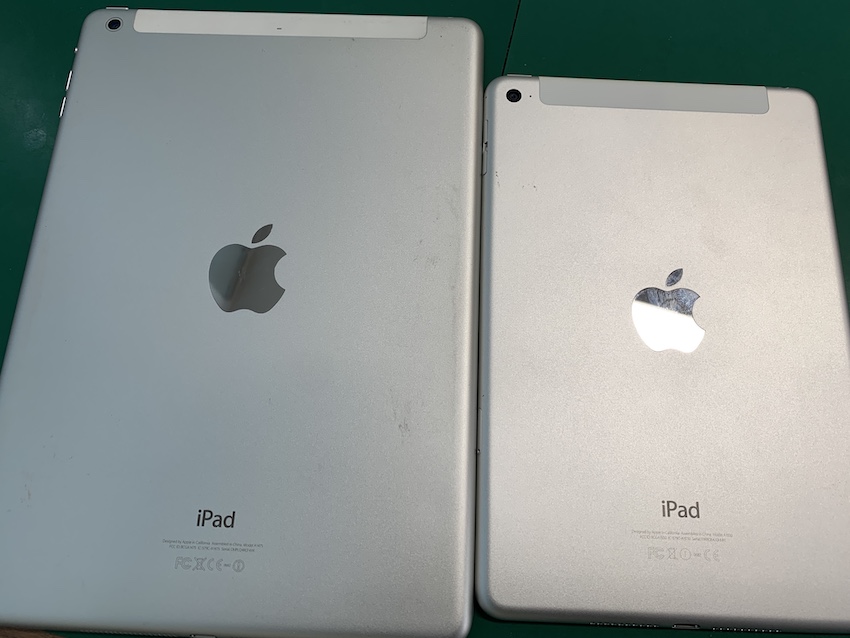 iPadのバッテリー交換とドック修理を対応開始