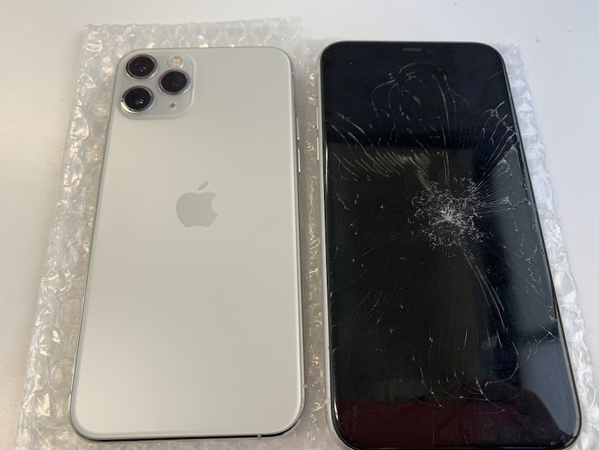 画面割れiPhone11と11Pro本体