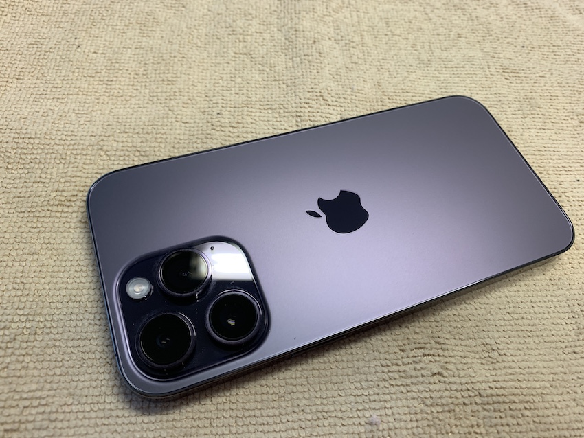 品不足中のiPhone14Pro本体