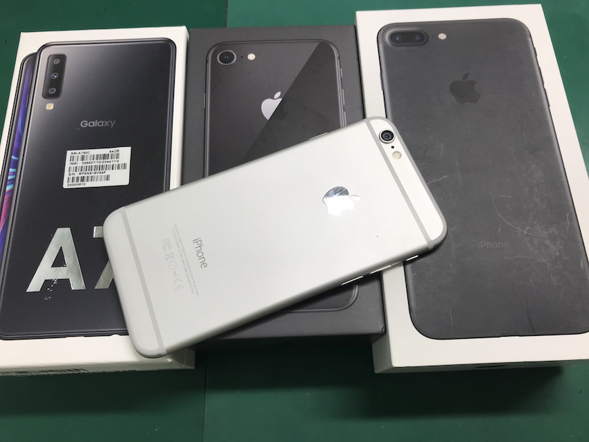[携帯のまとめ売りで査定アップ]祐天寺よりiPhoneスマホ買取でご来店！