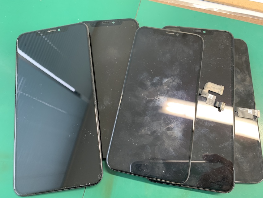 iPhoneXシリーズの画面を即日修理